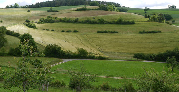 Kulturland um Schutzgebiet