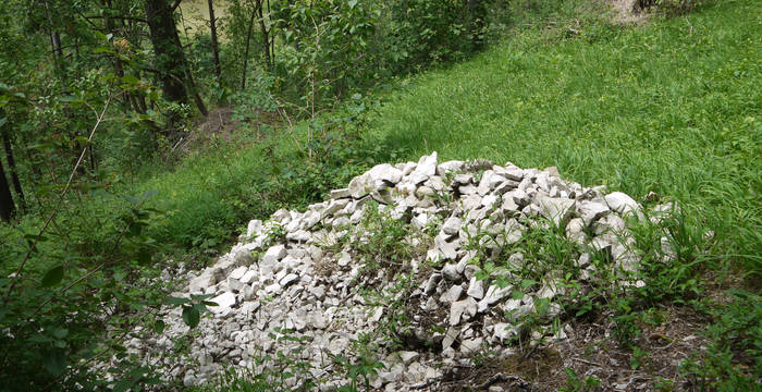 Lesesteinhaufen © Peter Braig