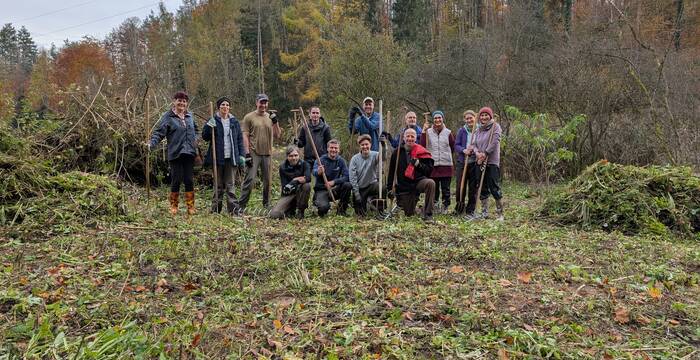 Pflegeeinsatz Pro Natura Schaffhausen
