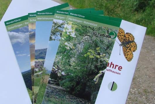 Wanderungen des Wanderführer cr Pro Natura Schaffhausen