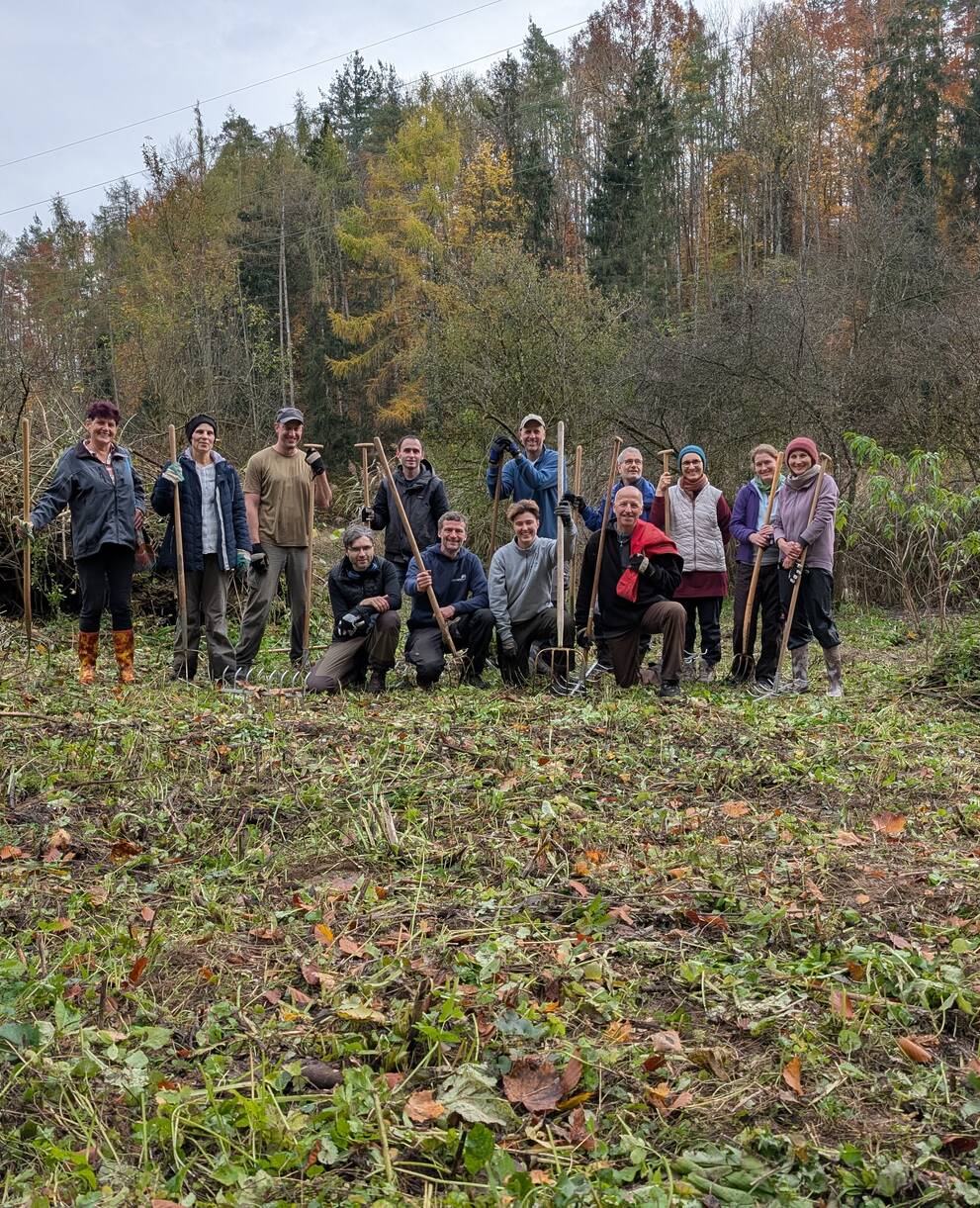 Pflegeeinsatz Pro Natura Schaffhausen
