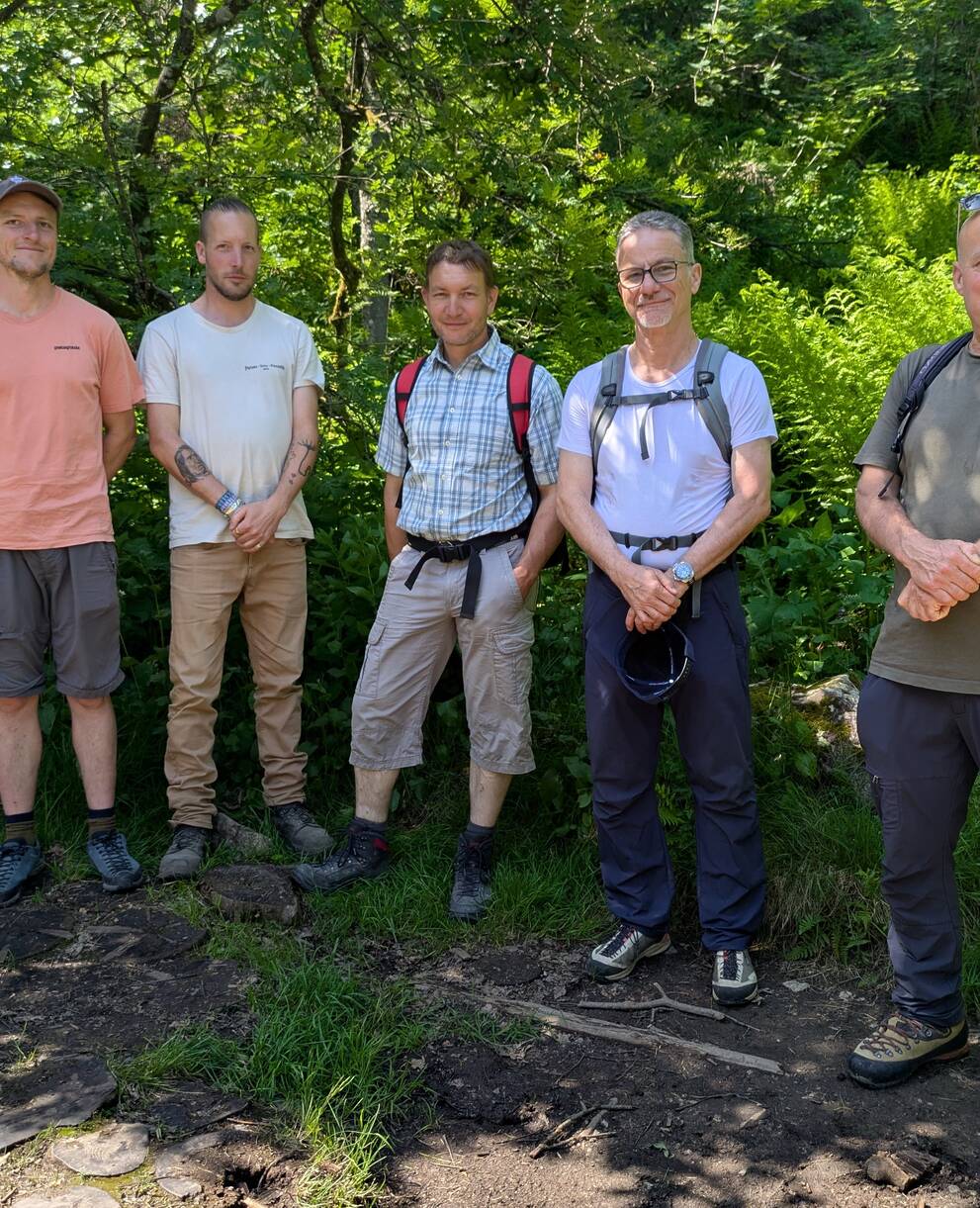 Vorstand Pro Natura SH im Juni 2026 © PNSH